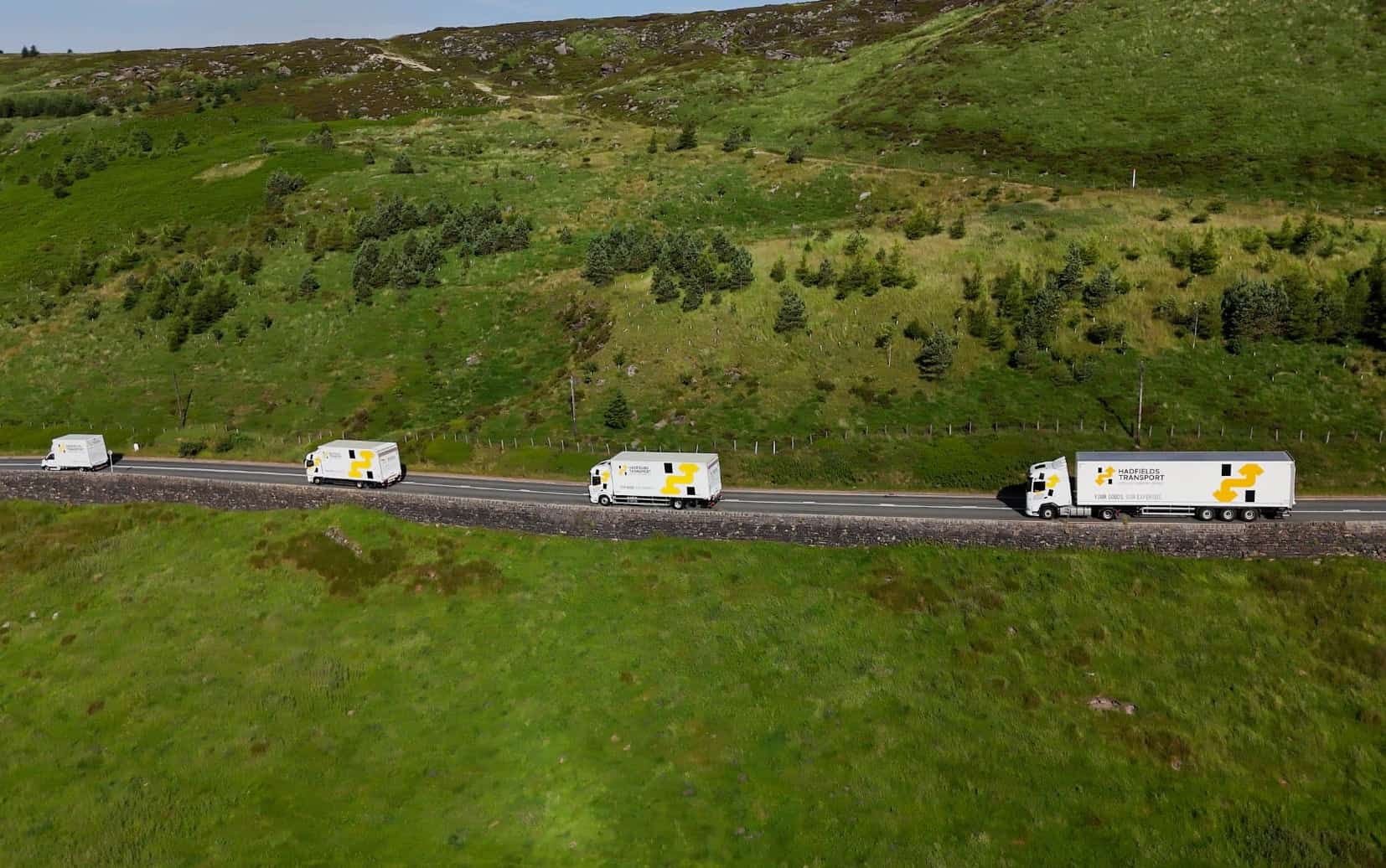 4 Hadfields vehicles
